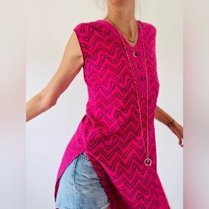 Block print cotton tunic